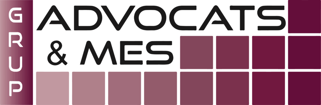 Logotipo Advocats&Mes_ degradado